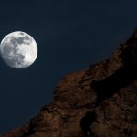 luna en el mar de cortés